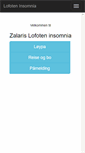 Mobile Screenshot of lofoteninsomnia.no